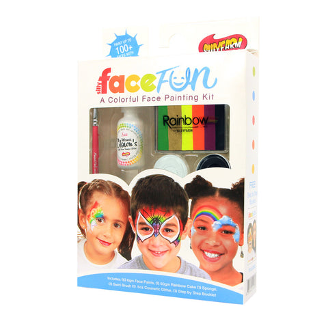 Halloween Mashup Rainbow Party Silly Face Fun Kit