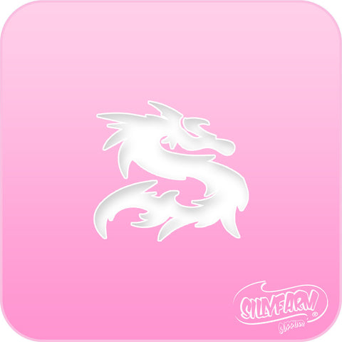 Dragon 2 Pink Power Stencil